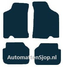 Luxe velours donkerblauw automatten Kia Sephia | 1993-2001