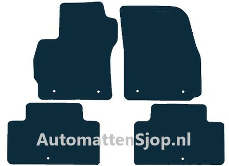 Luxe velours donkerblauw automatten Mazda 5 | 5 persoons | 2005 - 2010