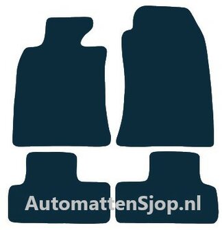 Luxe velours donkerblauw automatten Mini Cabrio (R52) | 2004-2009