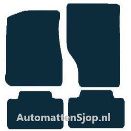 Luxe velours donkerblauw automatten Opel Ascona B | 1975-1981