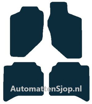 Luxe velours rood automatten Opel Frontera B |1998-2004