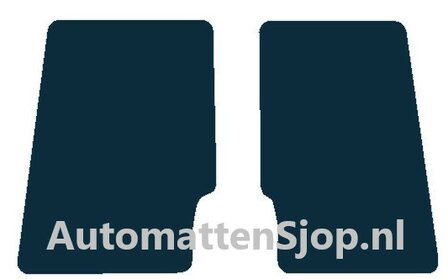 Luxe velours donkerblauw automatten Opel Speedster | 2001-2005