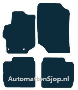 Luxe velours donkerblauw automatten Peugeot 301 | 2013-heden