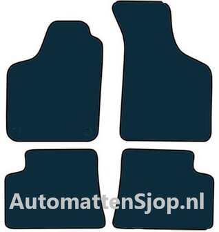 Luxe velours donkerblauw automatten Renault Twingo I (C06) | 1993-2007