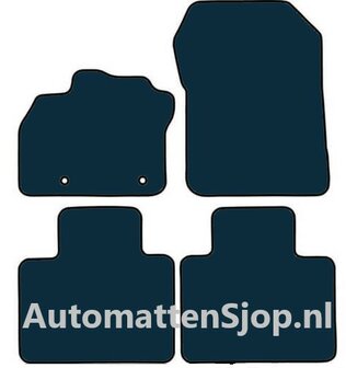 Luxe velours donkerblauw automatten Renault Zoe | 2013-2019