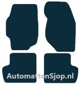 Luxe velours donkerblauw automatten Rover 200 | 1990-1996