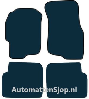 Luxe velours donkerblauw automatten Rover 400 | 1990-1999