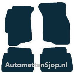 Luxe velours rood automatten Rover 45 | 2000-2004