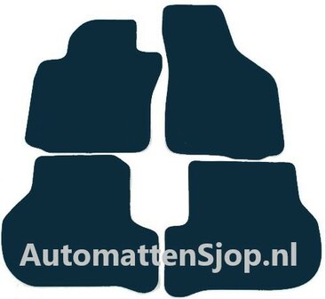 Luxe velours rood automatten Seat Leon (1P) | 2005-2009