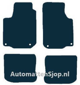 Luxe velours rood automatten Seat Toledo II (1M) | 1999-2004