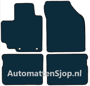 Luxe velours donkerblauw automatten Suzuki Celerio | 2014-2020