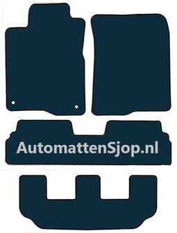 Luxe velours donkerblauw automatten Toyota Corolla Verso 7-persoons | 2004-2009