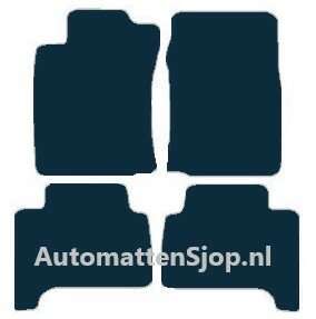 Luxe velours donkerblauw automatten Toyota Land Cruiser 100 (J10) 5-persoons | 1998-2008 
