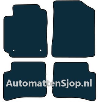 Luxe velours donkerblauw automatten Toyota Yaris (P1) | 1999-2003