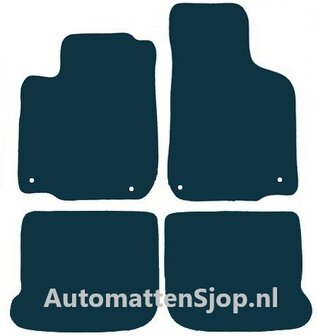 Luxe velours donkerblauw automatten VW Bora | 1998-2005