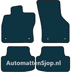 Luxe velours donkerblauw automatten VW Golf 7 | 2012-2020