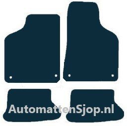 Luxe velours rood automatten VW Lupo 3L | 1998-2001