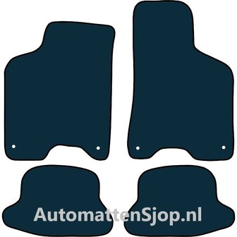 Luxe velours rood automatten VW Lupo (6X1 / 6E1) | 1998-2005