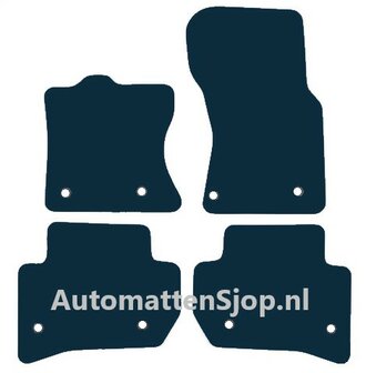 Luxe velours donkergrijs automatten Range Rover Velar | 2017-heden