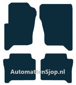 Luxe velours donkerblauw automatten Range Rover Sport | 2005-2013