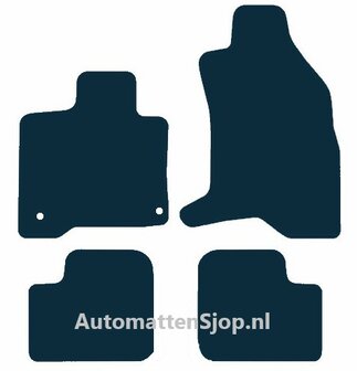 Naaldvilt antraciet automatten Citroen C-Zero | 2010-2020