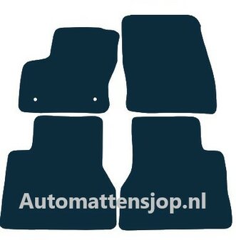 Luxe velours donkergrijs automatten Ford Tourneo Connect | 2014-heden