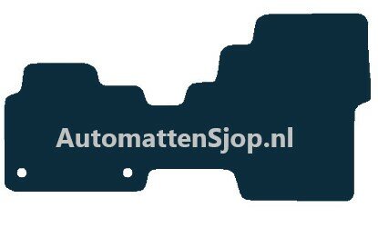 Naaldvilt zwart automatten Toyota Proace Camper | 2017-heden