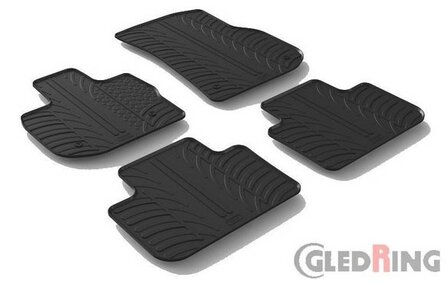 Rubber automatten BMW iX3 G08 | 2020 - heden