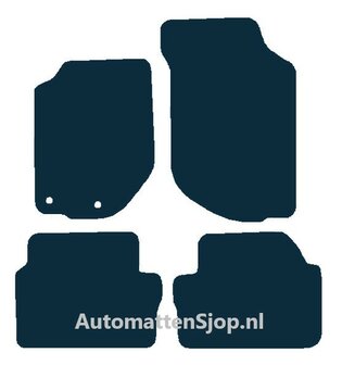 Naaldvilt zwart automatten Volvo 740 met carburateur | 1981-1992