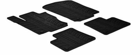 Rubber automatten Mercedes GLE (W166) | 2015-2019