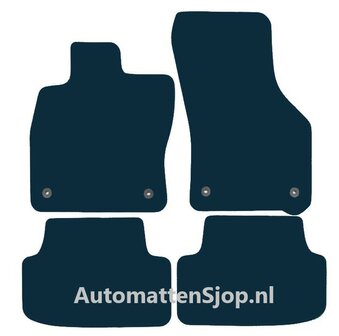 Super luxe velours zwart automatten Audi A3 (8V) | 2012-2020