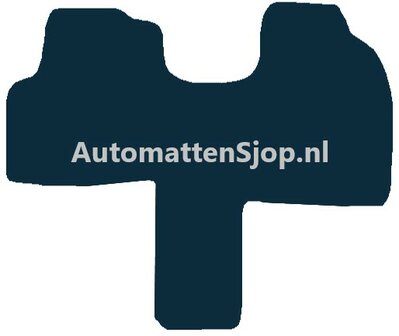 Super luxe velours donkergrijs automatten Citroen Jumpy | 1995-2004