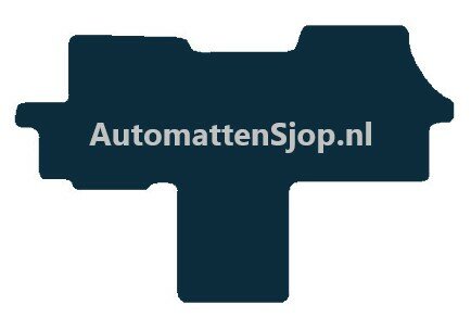 Naaldvilt zwart automatten Fiat Ducato (250) facelift / Campermat | 2014-heden