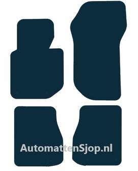 Naaldvilt antraciet automatten BMW 3-Serie (E36) Cabrio | 1994-1999