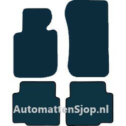 Luxe velours zwart automatten BMW 3-Serie (E36) | 1991-1998