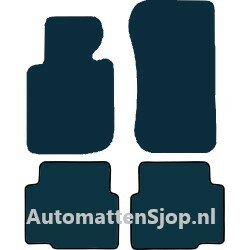Naaldvilt zwart automatten BMW 3-Serie (E36) | 1991-1998
