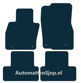 Luxe velours donkerblauw automatten Mazda CX-60 | 2022-heden