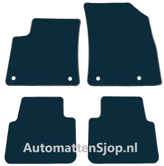 Super luxe velours zwart automatten Opel Crossland  | 2021-2024