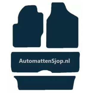 Super luxe velours donkergrijs automatten Seat Alhambra | 1996-2010