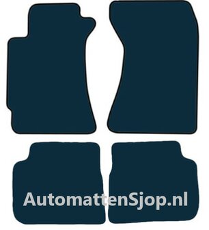 Super luxe velours zwart automatten Subaru Forester | 2008-2013