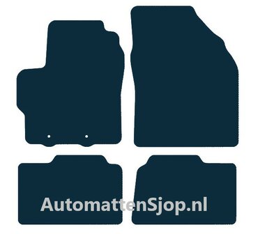 Naaldvilt zwart automatten Toyota Aygo X | 2022-heden