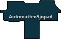 &quot;OPRUIMING&quot; Luxe velours donkergrijs automatten Fiat Ducato (250) / Campermat | 2006-2014