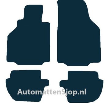 Luxe velours zwart automatten Porsche 911 996 Cabrio | 1997-2006