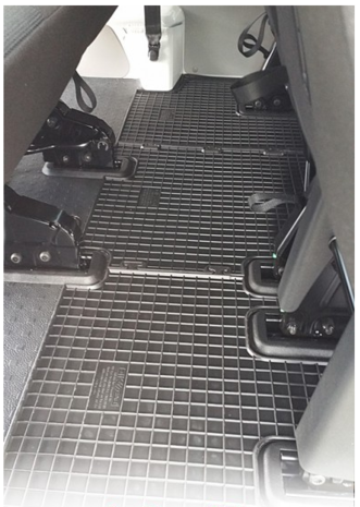 Rubber automat 3e zitrij VW Transporter T5/T6 Caravelle/Transporter 2003-2019