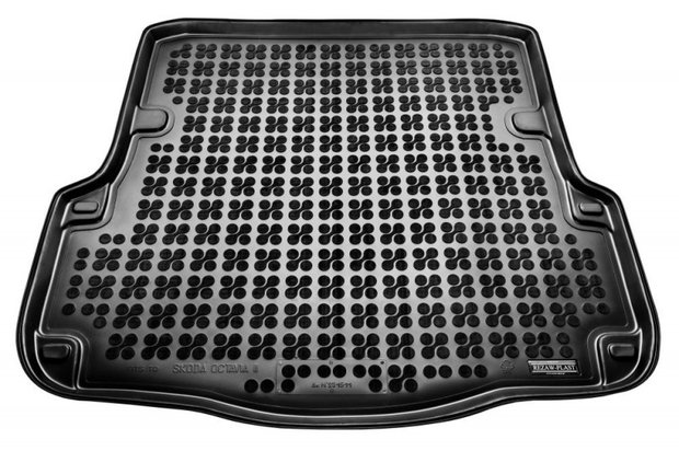 Rubber kofferbakmat Skoda Octavia II Combi | 2005-2013