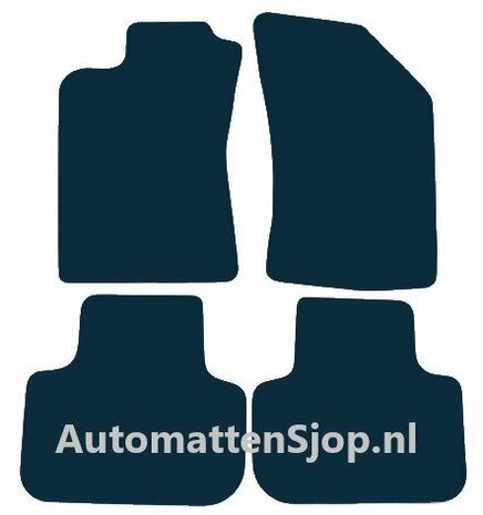 Naaldvilt zwart automatten Alfa Romeo 147 | 2001-2010