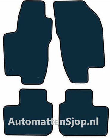 Naaldvilt zwart automatten Alfa Romeo 156 | 1997-2003