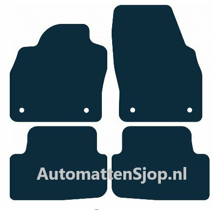 Naaldvilt zwart automatten Audi A1 Sportback | 2018-heden