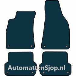 Naaldvilt zwart automatten Audi A4 (8E B6) | 2005-2007