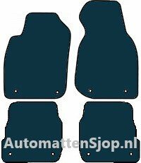 Naaldvilt zwart automatten Audi A6 (4B C5) facelift | 2001-2004